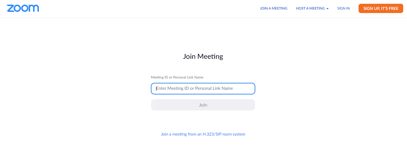 zoom this meeting id is not valid